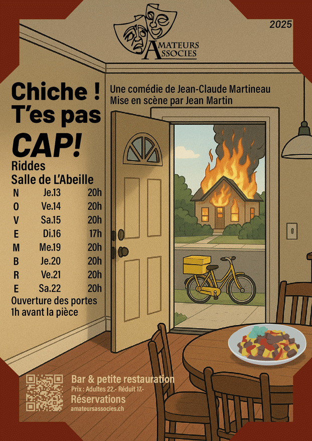 Affiche Ma Femme Est Tombée Sur La Tête